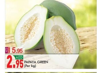 KM Trading Papaya green per kg offer