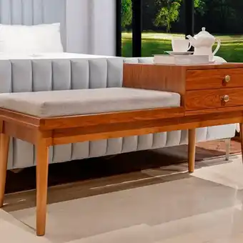 Royal Furniture Claude ottoman with drawers offer