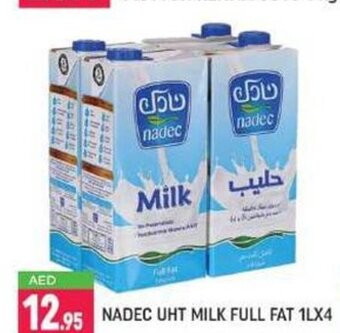 Shaklan Nadec uht milk full fat 1L x 4 offer