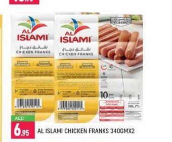 Shaklan Al islami chicken franks 340gmx2 offer