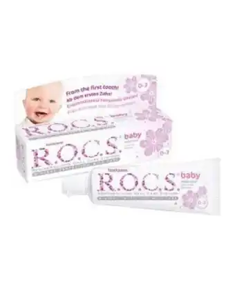 Aster Pharmacy R.o.c.s. baby 0-3 mild care with lime blossom toothpaste 35 ml offer