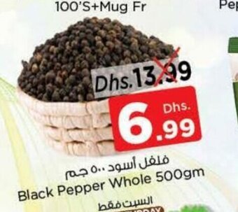 Nesto Black pepper whole 500gm offer