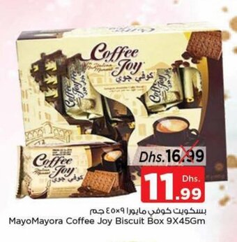 Nesto Mayo mayora coffee joy biscuit box 9x45gm offer