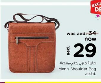 Nesto Men's shoulder bag asstd offer