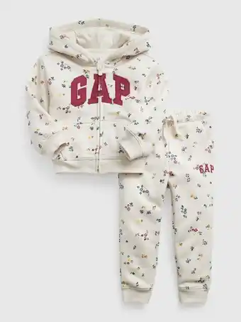 GAP Toddler gap logo fleece sweat set offer