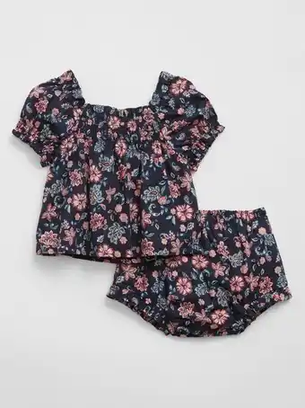 GAP Baby smocked two-piece outfit set offer