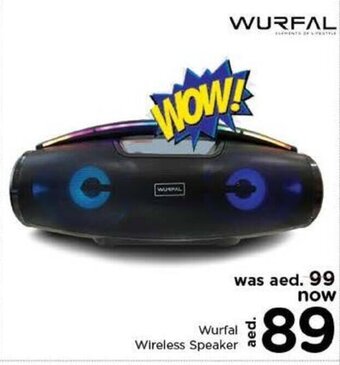 Nesto Wurfal Wireless Speaker offer