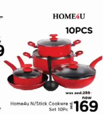 Nesto Home4U N/Stick Cookwre Set 10Pc offer