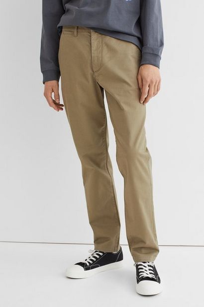 cotton chinos skinny fit