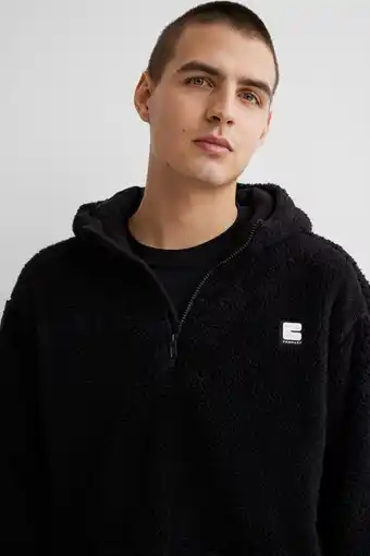 H&M Relaxed fit fleece hoodie offer
