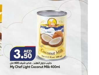 Almaya supermarket My chef light coconut milk 400ml offer