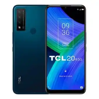 Lulu Hypermarket Tcl 20r-t767h dual sim 5g smartphone, 4 gb ram, 128 gb storage,blue offer