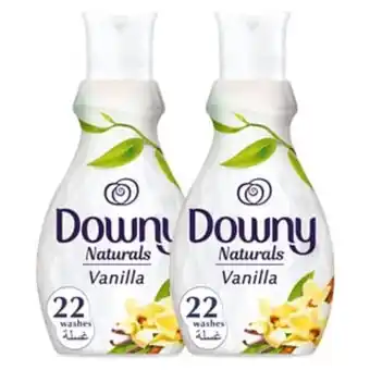 Lulu Hypermarket Downy naturals concentrate fabric softener vanilla scent 2 x 880ml offer