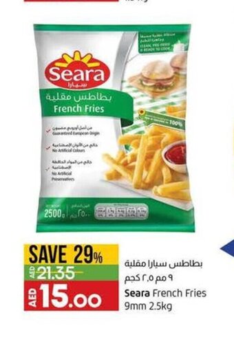 Lulu Hypermarket Seara french fries 9mm 2.5kg offer