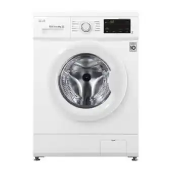 Lulu Hypermarket Lg 8kg front load washing machine, white, fh2j3tdnp0 offer
