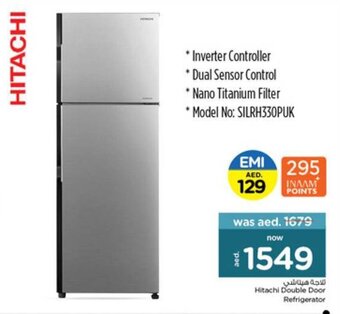 Nesto Hitachi Double Door Refrigerator offer