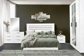 United Furniture Hesse queen bed (150 x 200 cm) offer