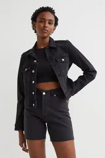 H&M High waist denim shorts offer