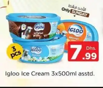 Nesto Igloo Ice Cream 3 x 500ml asstd. offer