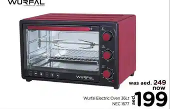 Nesto Wurfal Electric Oven NEC1677 offer