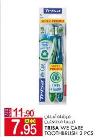 KM Trading Trisa We Care Toothbrush 2 Pcs offer