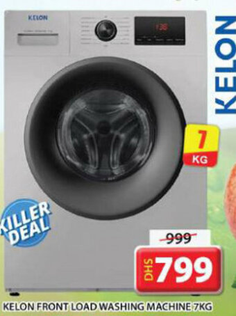 Grand Hyper Market Kelon Front Load Washing Machine 7kg offer