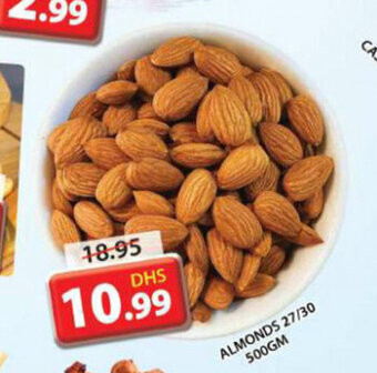 Grand Hyper Market Almonds 27/30 500gm offer