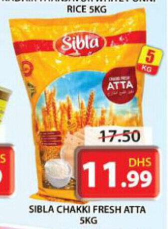 Grand Hyper Market Sibla Chakki Fresh Atta 5Kg offer