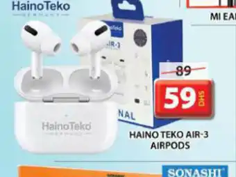 Grand Hyper Market Haino Teko Air-3 Airpods offer