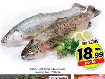 Nesto Salmon trout whole per kg offer