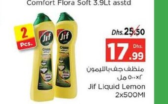 Nesto Jif liquid lemon 2x500ml offer