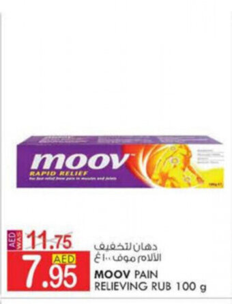 KM Trading Moov Pain Relieving Rub 100g offer