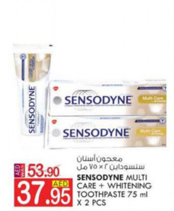 KM Trading Sensodyne Multi Care + Whitening Toothpaste 75 ml x 2 Pcs offer