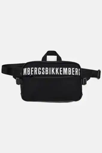 Brands For Less Men rubber tape belth bag 28 l x 17 h x 10 w, black/white offer