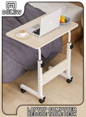Noon Adjustable desktop computer mobile laptop desk home and office desks for work and study moveable portable coffee bedside tabl offer