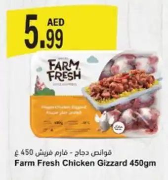 Almaya supermarket Farm Fresh Chicken Gizzard 450gm offer