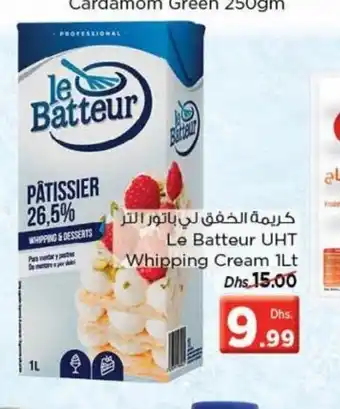 Nesto Le batteur UHT whipping cream 1lt offer