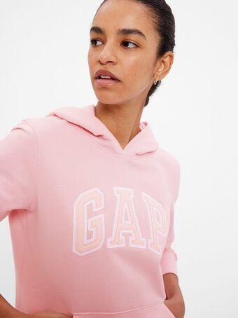 GAP Gap logo fleece hoodie offer