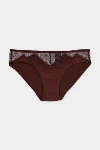 Brands For Less Women pull on bikini panty, maroon offer