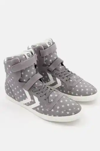 Brands For Less Men slimmer stadil star jr high shoes, grey/white offer