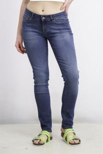 Brands For Less Women regular fit high waist stretchable denim jeans, blue offer