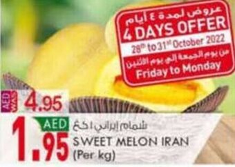 KM Trading Sweet Melon Iran (per kg) offer