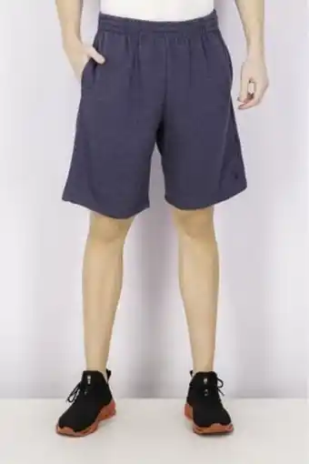 Brands For Less Men sportswear fit training short, indigo ink heather offer