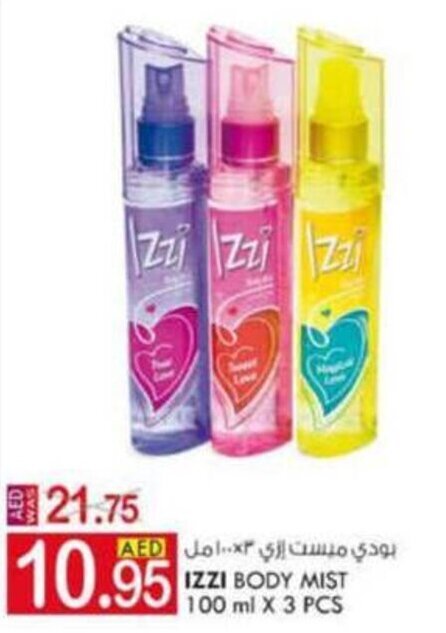 Izzi body best sale mist price