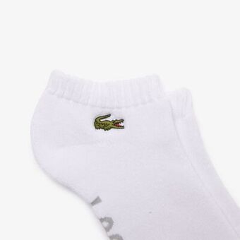 Lacoste Men's lacoste sport branded low-cut cotton socks offer