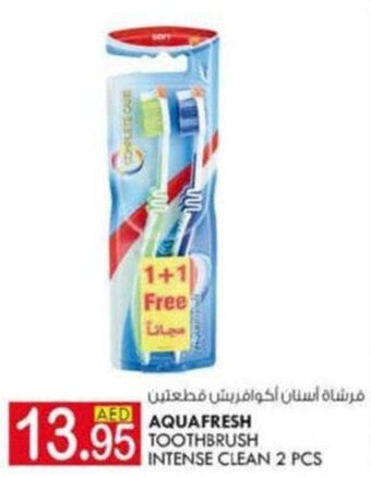 KM Trading Aquafresh Toothbrush Intense Clean 2 pcs offer
