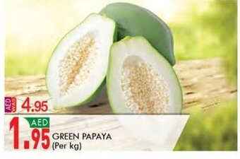 KM Trading Green Papaya Per Kg offer