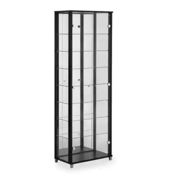 Homes R Us Optima 2-door vitrine - black offer