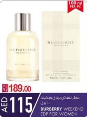 KM Trading Burberry Weekend EDP For Women offer