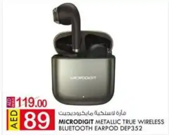 KM Trading Microdigit Metallic True Wireless Bluetooth Earpod DEP352 offer
